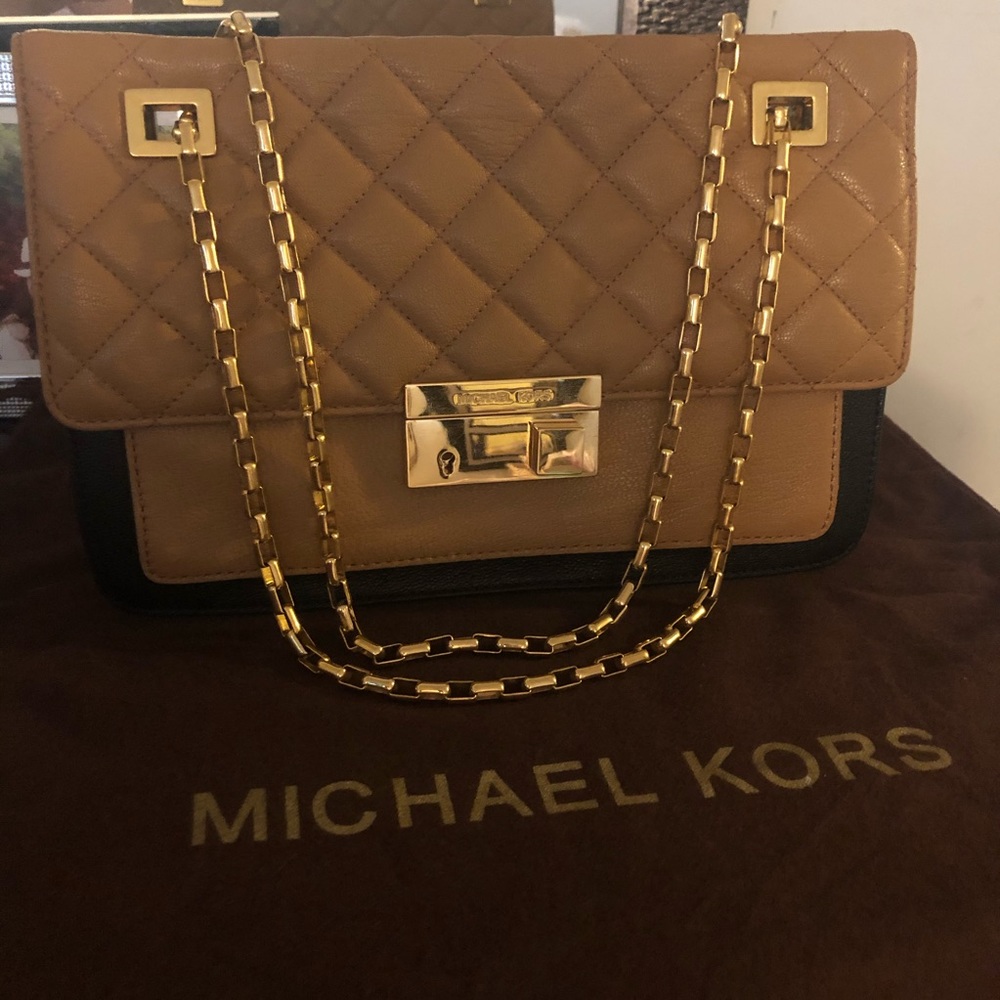 Michael Kors “Gia” Colorblock Bag